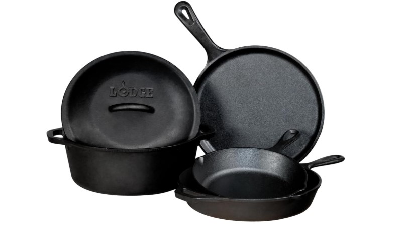 Cast Iron Pots and Pans Sets