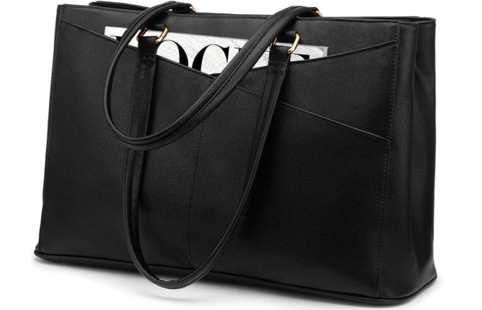 laptop handbags leather